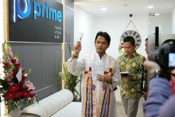 Peresmian kantor baru PRIME DCS di Wisma Staco Lantai 2 di Jalan Casablanca kav. 18, Tebet, Jakarta Selatan